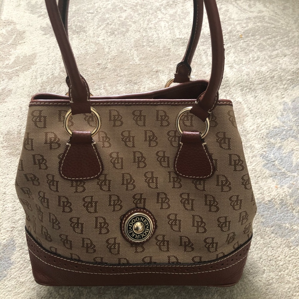 Classic Signature Dooney & Bourke Brown Purse